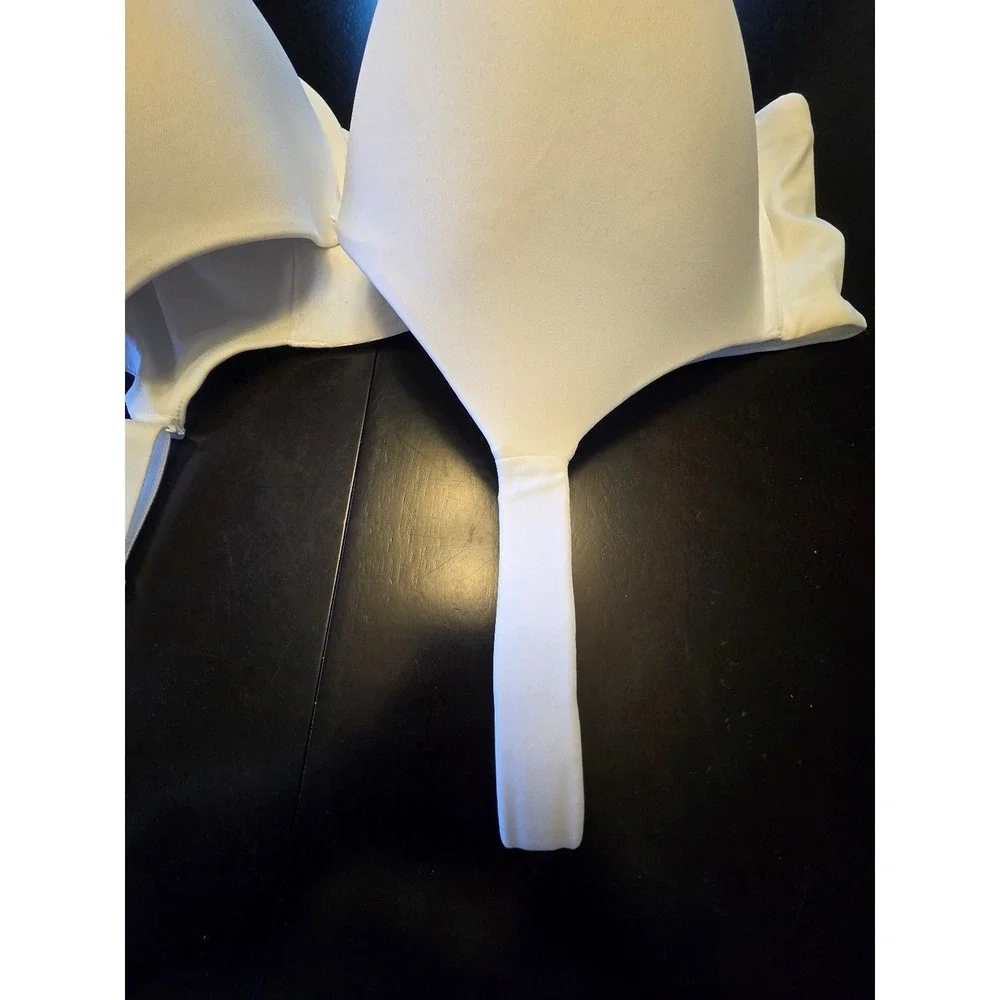 Ambrielle Everyday Full Coverage Bra White - 46DDD - Adjustable Straps‎